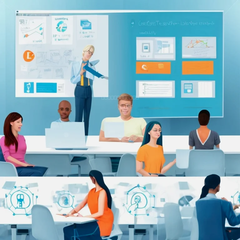 IT-Spezialist beim Training